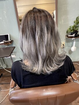 ブランシェ 西松山店 バレイヤージュ