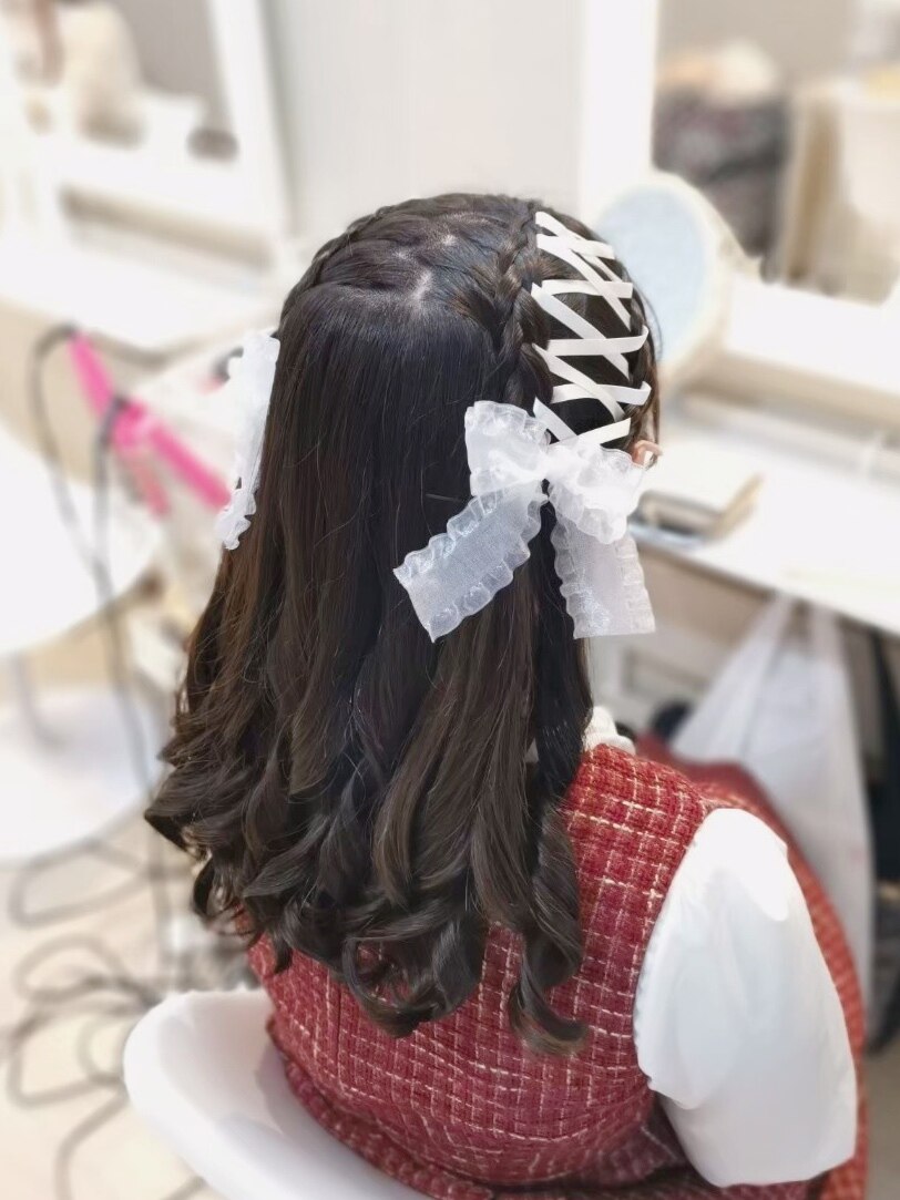 サイドレースアップ：L179668290｜ヘアセットサロン ミント(Hair set