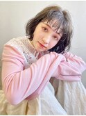 Emma  ecole アッシュブラウンカラー×ゆるふわボブ by木村