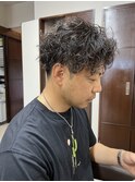 メンズパーマデザイン