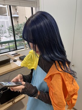 ループウエスト(LOOP WEST) ネイビーカラー