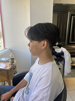 アイズ 海老名(AIZU) センターパート ニュアンスパーマ カルマパーマ