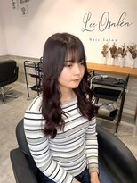 リーオオサカ(Lee Osaka)&nbsp;ボルドーカラー×韓国風スタイル