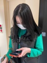 ガリカ 渋谷(Gallica)&nbsp;【mami】韓国風艶髪透明感ダークカラー/大人暗髪地毛風カラー