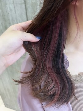 ロハスバイケンジ(LOHAS by KENJE) 耳に掛けるとかわいい♪イヤリングカラーピンク