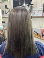 ジュジュ jou jou ブリーチ毛の髪質改善縮毛矯正