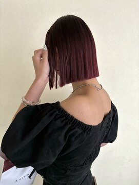 リト(riTo) 20代暗めカラーデザインカラーロングオリーブグレージュベージュ