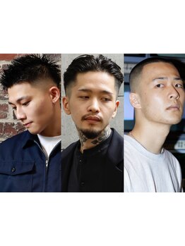 若者だけの髪型じゃない!大人のメンズに似合うフェードカット・バーバースタイルが得意 <理容室> <池袋>