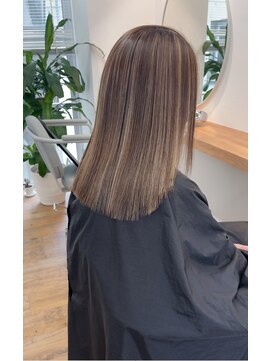 ラノ(LANO) 白髪ぼかしハイライト