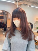 ロウバイレボ 柏(lou by revo)&nbsp;ミディアム/韓国風/レイヤーカット/顔回りカット/柏駅