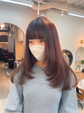 ロウバイレボ 柏(lou by revo) ミディアム/韓国風/レイヤーカット/顔回りカット/柏駅