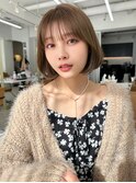 大人可愛い小顔ボブ/ナチュラルボブ/ミニボブ/韓国ボブ/原宿