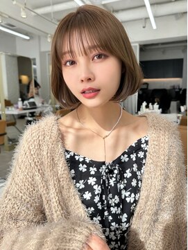 レイリー 原宿 表参道(Rayreee) 大人可愛い小顔ボブ/ナチュラルボブ/ミニボブ/韓国ボブ/原宿