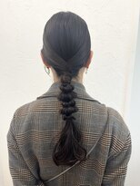 ロア インターナショナル 新宿店(LoA International)&nbsp;タイトなアップスタイル