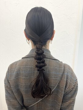 ロア インターナショナル 新宿店(LoA International) タイトなアップスタイル