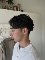 ラブユイット(LOVE HUIT)&nbsp;フェザー風パーマ(*^^*)