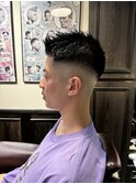 無造作フェード