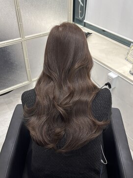 マーシュ 梅田(marshu) ハナstyle/ワンホンヘア/Olive beige°○