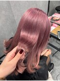 【発色◎】艶感ピンクベージュ