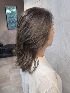 ドゥマン(Demain) 白髪ぼかし×レイヤーカット×髪質改善カラー