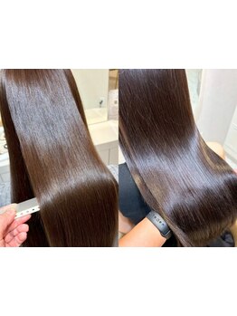 アンククロス厳選の薬剤で【髪質改善】新導入☆オーダーメイドのシステムトリートメントで圧倒的艶髪♪