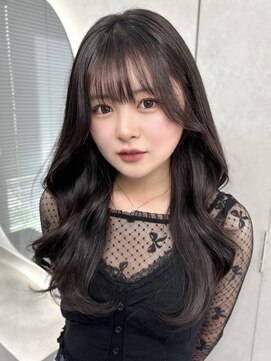 オニキス(ONYX) C75韓国トレンドレイヤーカット透明感チョコレートグレージュ