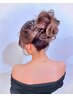 夜間ヘアセット（洋装スタイル♪）￥4400～￥5500