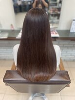 グリームバイフォルテ 藤枝(gream by FORTE)&nbsp;髪質改善/レイヤーカット/キャラメルブラウン