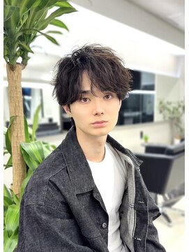 ナチュラル 渋谷(NATURAL) ハーフシャドウパーマ/やるウェーブパーマ/アイロンパーマ