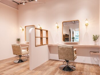 ハナン(Hanan)の写真/【春日井市/半個室マンツーマン施術】おちつく空間で髪を美しく◇[Hanan]で、贅沢なサロンタイムを♪