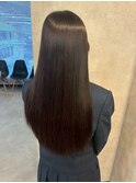 ロング×髪質改善×酸性ストレート