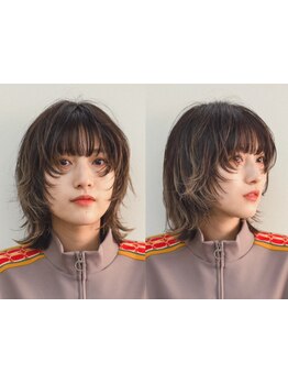 ［黄金比のカット]顔周りのカットラインにこだわり360°どこから見ても全体でキレイにかっこよく仕上げます