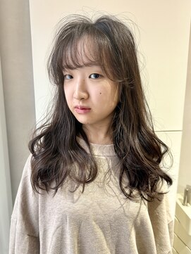 エンクス 天王町店(enx) ミディアムヘア/暗めカラー/グランマッシュ/天王町 NH104