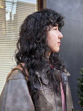 ロングパーマウェーブパーマくるくるパーマハードパーマカーリー