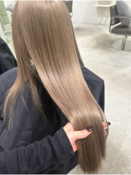 ワンカラー/ブリーチカラー/髪質改善/ハイトーンカラー