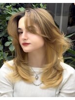 ヌエン 渋谷(NU/EN)&nbsp;海外ガールレイヤーカット/バタフライカット/ハッシュカット