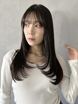 フォト イケブクロ(foto IKEBUKURO) ミディアムレイヤー/顔まわりカット/赤み消しカラー/池袋