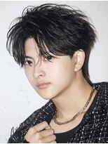 アストラ(ASTRA)&nbsp;MEN’S HAIR/波巻きツイストスパイラル/リバースセンターパート