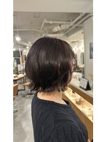 シアン 橋本店(Shian)&nbsp;ミニボブレイヤー×レッドブラウン