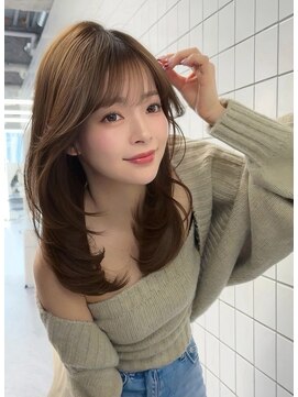 ジュイル ハラジュク(JEWIL HARAJUKU) セミロングレイヤー/レイヤーカット/顔周りカット