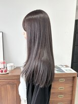 ヘアー アイス 御器所本店(HAIR ICI)&nbsp;透明感ブリーチなしピンクラベンダー卒業カラー初カラー