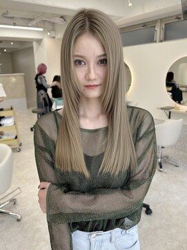 イェッカ(YECCA) ミルクティーベージュ(ブリーチ1~2回)