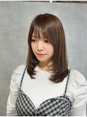 ミディアムレイヤー×透明感カラー【universe tokyo 池袋】