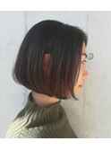 お手入れ簡単ワンカールボブ