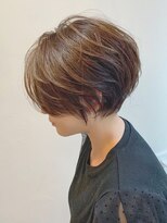 アヴァロン(AVALON)&nbsp;【mag  ginza】ブローのみ！パーマで創る立体感ショートボブ