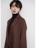 《hair make No.8・中村》シースルーバングマッシュショート