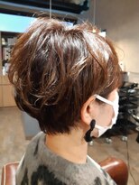 レリーヘアーデザイン(lelie hair design) 【lelie土居】マッシュベースショート