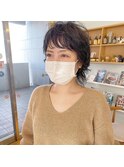 【FUDGE】春髪 ウルフパーマ