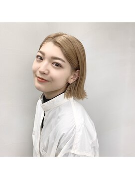 ビューティズム クロック 春日(Beautism clock) ハイトーンボブ