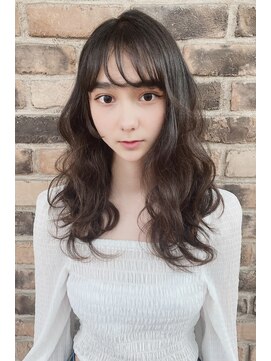 リークフー(Ree cu fuu) 20代30代大人かわいいロングウェーブヘアー♪藤沢